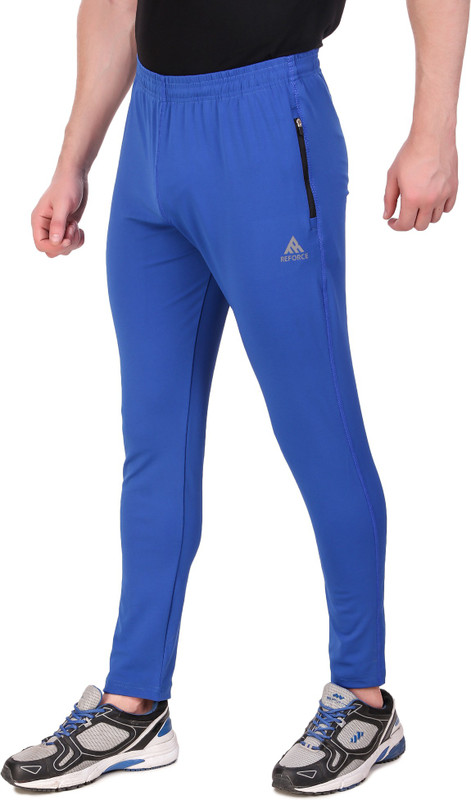 blue track pants