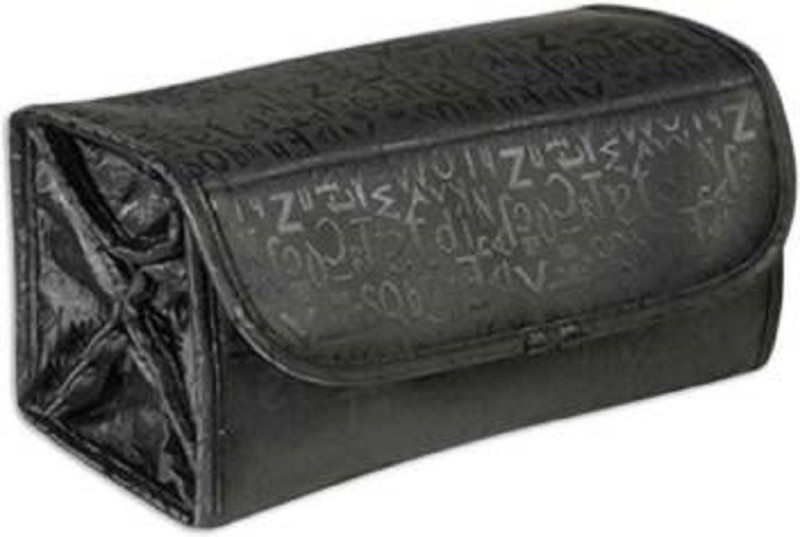 sellerzone Travel 4 in 1 Roll N Go Women Black Cosmetic pouch. makeup, jewellery, cosmetic Vanity Box(Black)