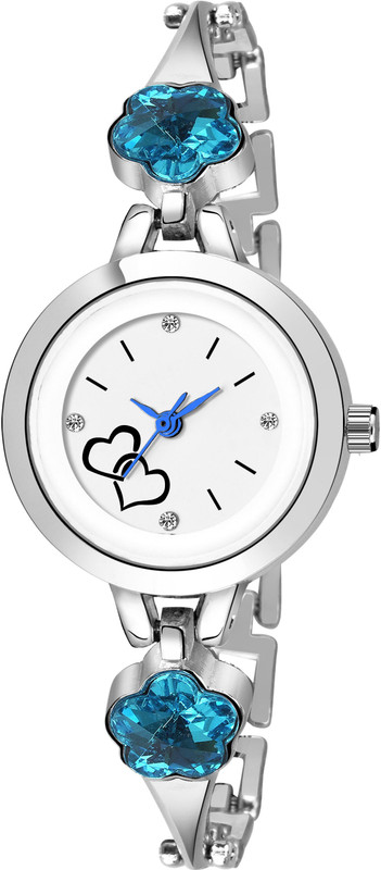 radheex Arrival Stylish Attractive Ethnic Blue Bracelet Look Analog Analog Watch  - For Women