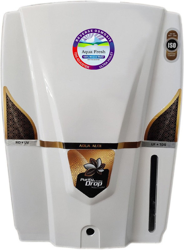 Aqua Fresh water purifier 12 L RO + UV + UF + TDS Water Purifier(White)