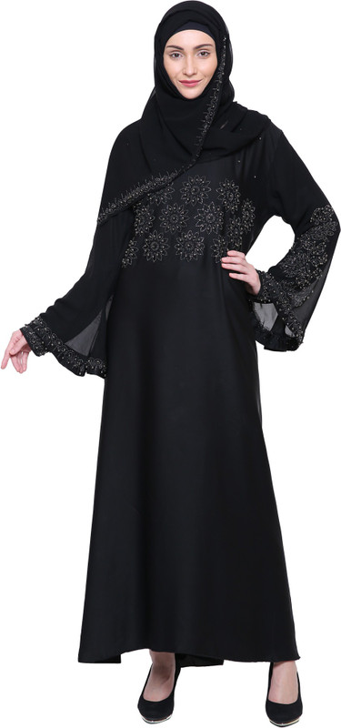 stone work abaya designs