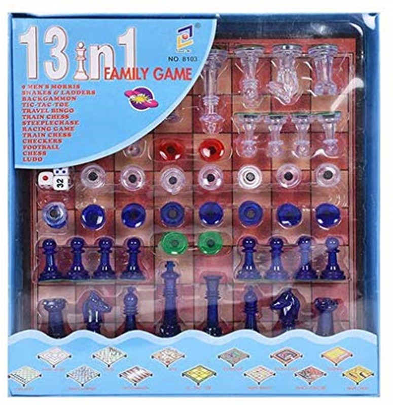 shivsoft 13in1 Chess Game Magnet Board Game Board Game