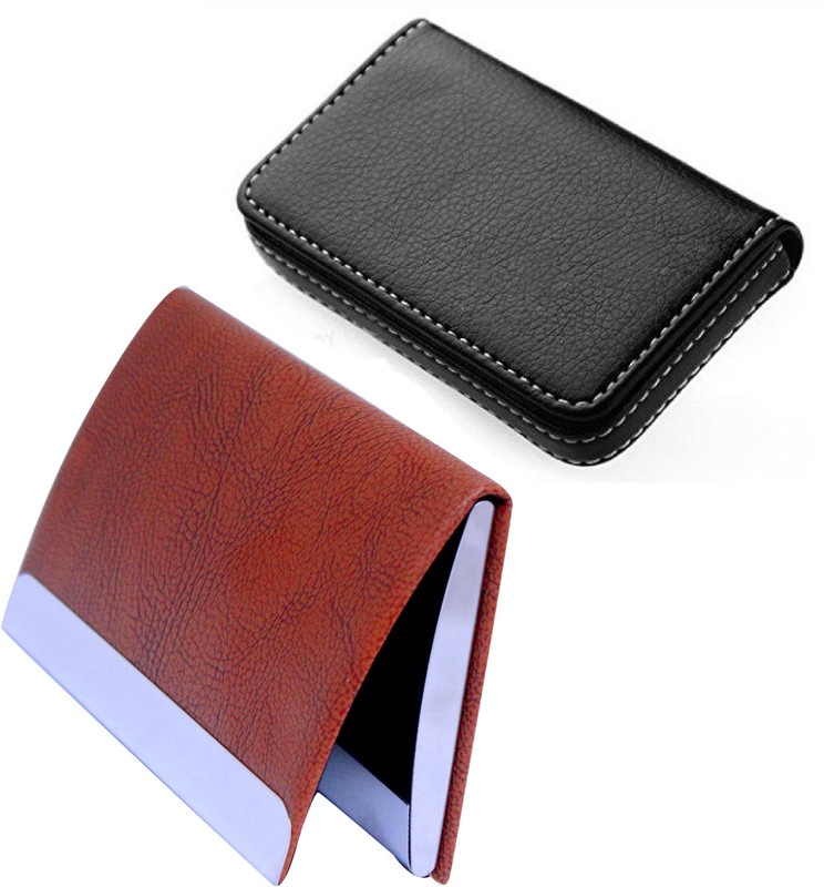 yorick magnetic card holder 15 Card Holder(Set of 2, Multicolor)