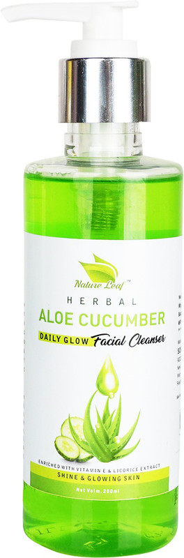 nature leaf face wash