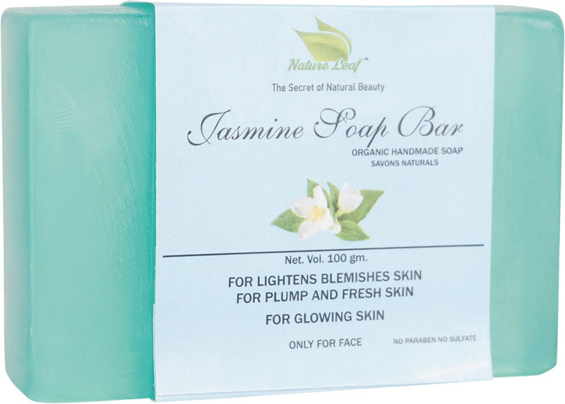 nature leaf Organic Handmade Jasmine Face Soap(100 g)