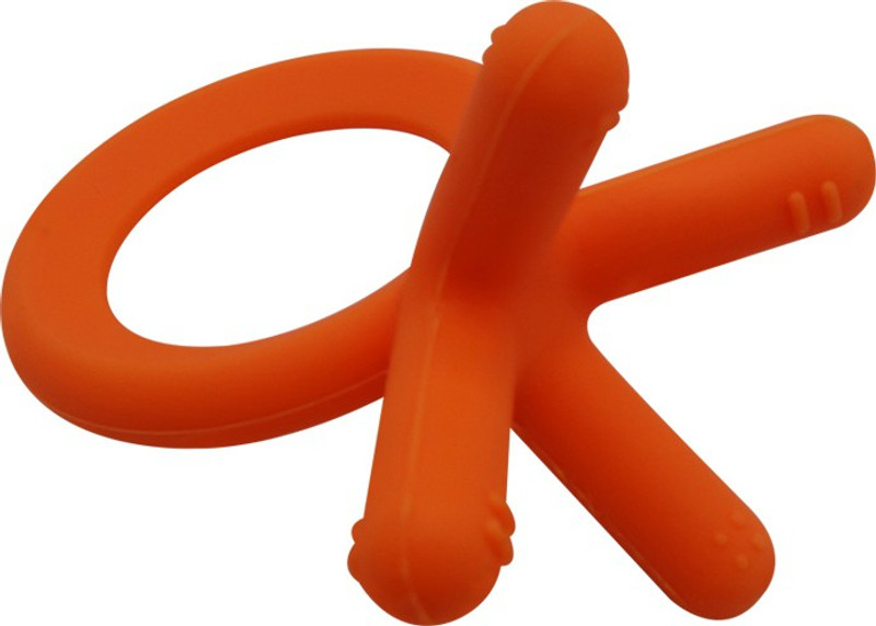 chic buddy orange teether Teether(Orange)