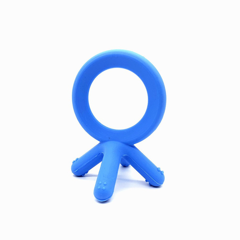 chic buddy orange teether Teether(Blue)