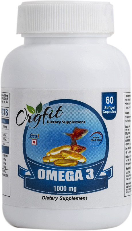 orgfit Omega 3 Fish Oil(60 No)