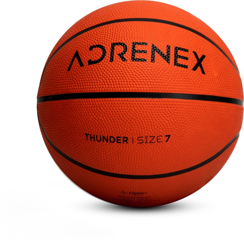 Adrenex by Flipkart Thunder Basketball - Size: 7(Pack of 1, Orange)