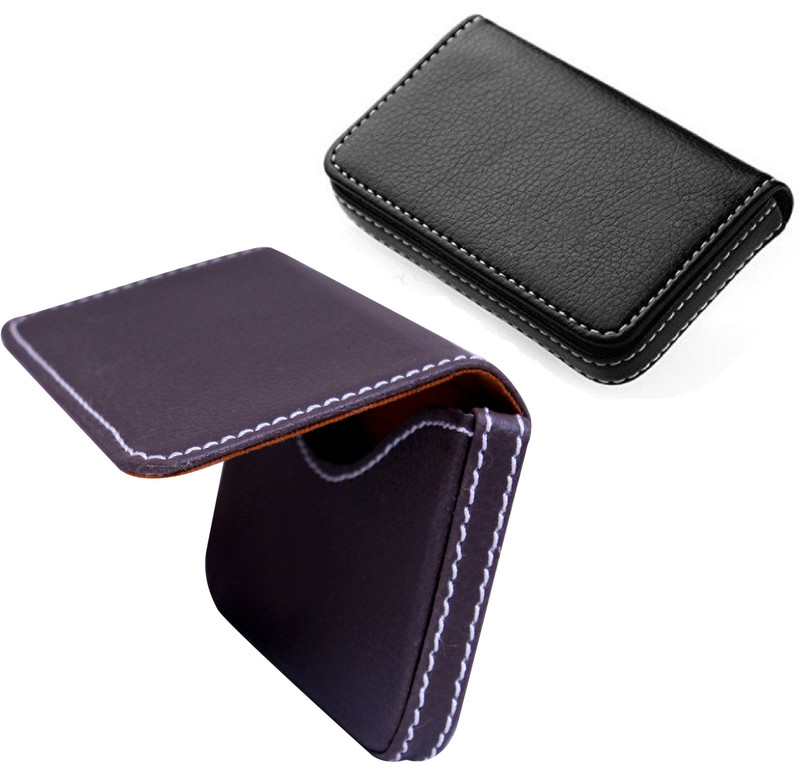 yorick magnetic card holder 15 Card Holder(Set of 2, Multicolor)