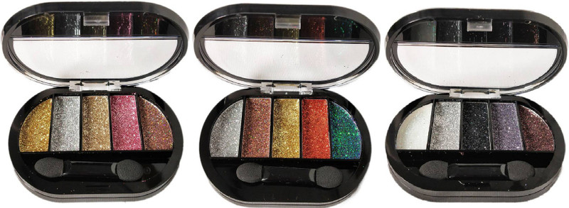 tanvi27 MULTI COLOR GLITTER EYE SHADOW KIT 38 g(MULTI COLOR)