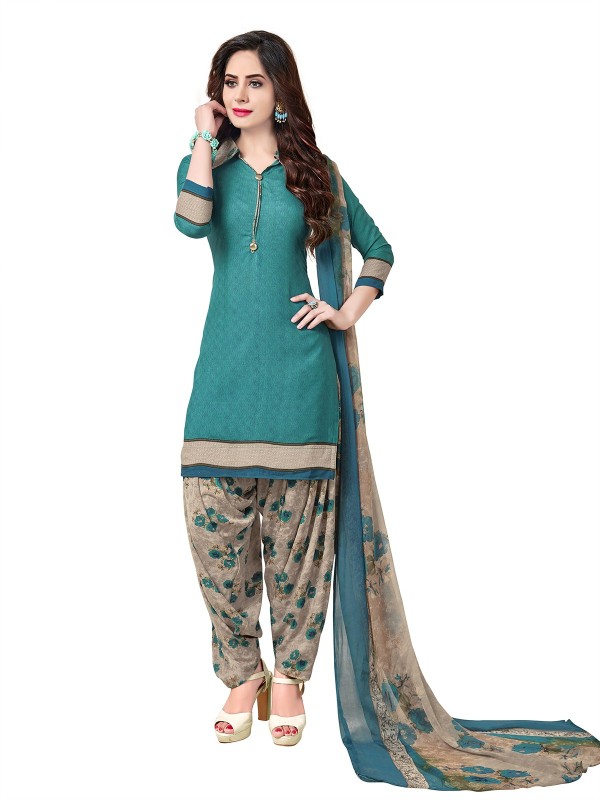 Giftsnfriends Crepe Printed, Self Design Salwar Suit Material(Unstitched)