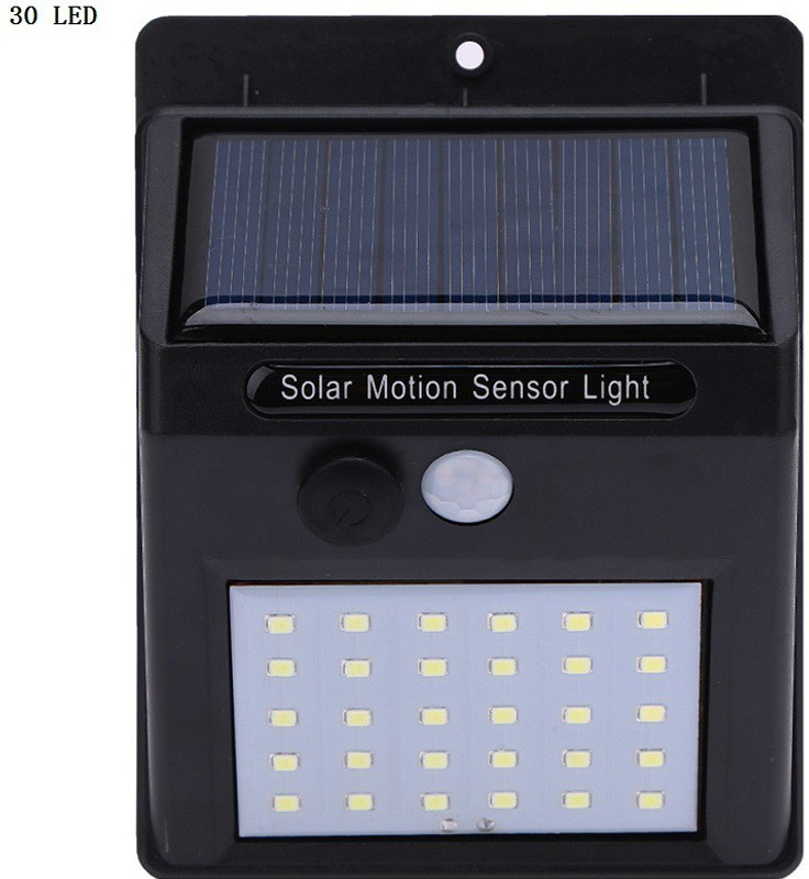 cratos 30 LED Solar Motion Sensor Light Solar Light Set(Wall Mounted Pack of 1)