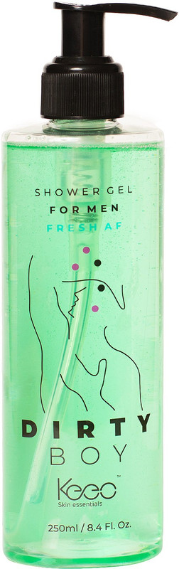 keeo Dirty Boy Shower Gel in Fresh AF,(250 ml)
