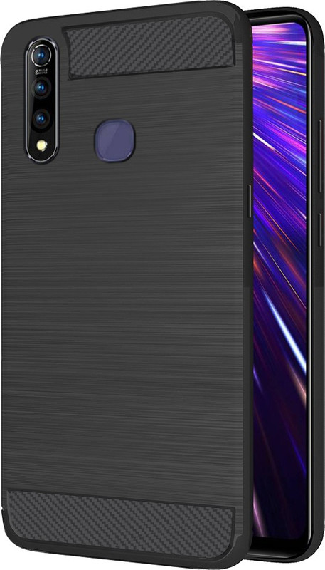 Flipkart SmartBuy Back Cover for Vivo Z1 Pro(Black, Rugged Armor)