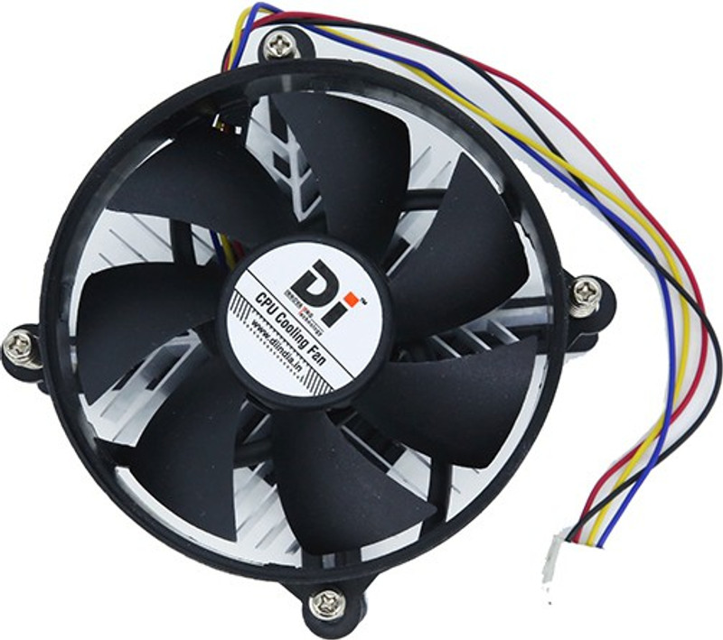 Di International CPU Cooler Fan Compatible With Amd Socket Fm1Fm2Am3+Am3Am2+Am2 Cooler(Black)
