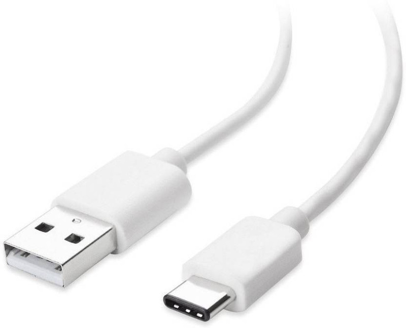 mzee Type C USB Cable 1 m USB Type C Cable(Compatible with MI , Acer , Smasung, All Mobile With Type C port, White, Sync and Charge Cable)