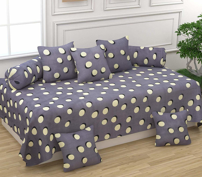 igi Cotton Polka Diwan Set