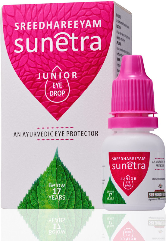 Sreedhareeyam Sunetra Junior Eyedrops Eye Drops(10 ml)