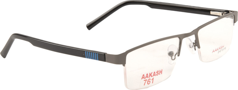 AAKASH EYE TO EYE Half Rim Square Frame(50 mm)