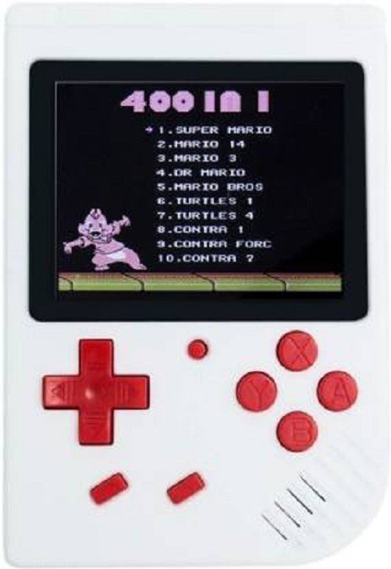 Buy Genuine 400 In 1 Super Handheld Game Console, Classic Retro Video Game, Colorful LCD Screen 320 GB with 400 In One(Multicolor)