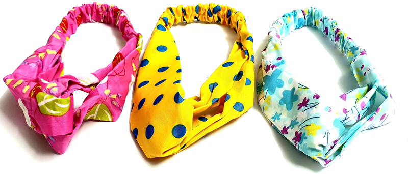 anna creations multi-coloured girl women hairband Hair Band(Multicolor)
