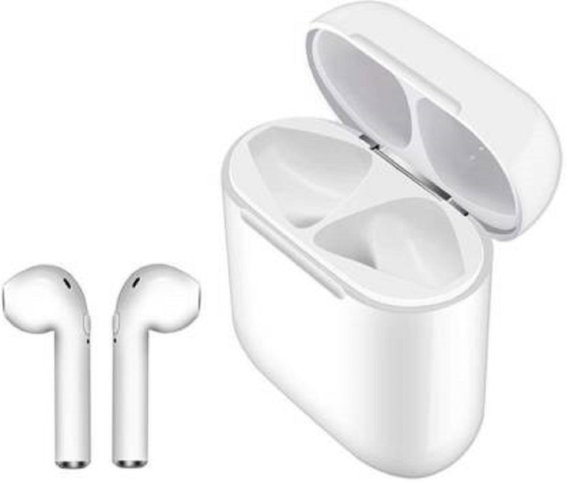 owings My Pods Bluetooth Headset with Mic (White, In the Ear Bluetooth Headset with Mic(White, In the Ear)