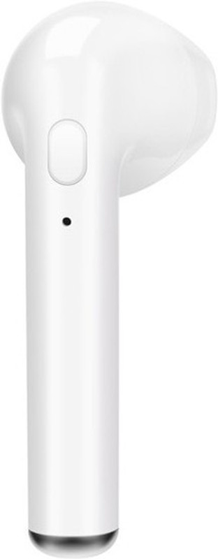 mobicraft WIRELESS MUSIC BLUETOOTH EARPHONE V4.1+ EDR Bluetooth Headset with Mic(White, In the Ear)