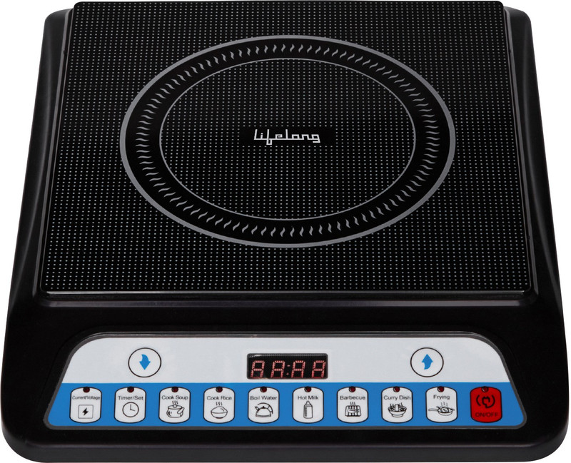 Lifelong 2000 W Induction Cooktop Push Button(Blue, LLIC12)