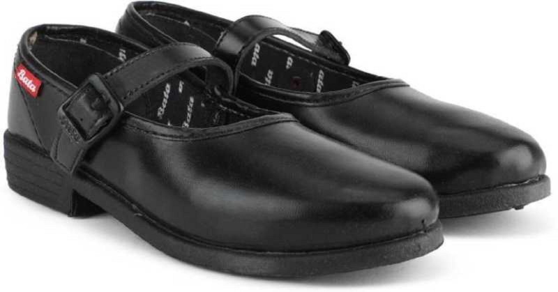 bata black shoes for girls