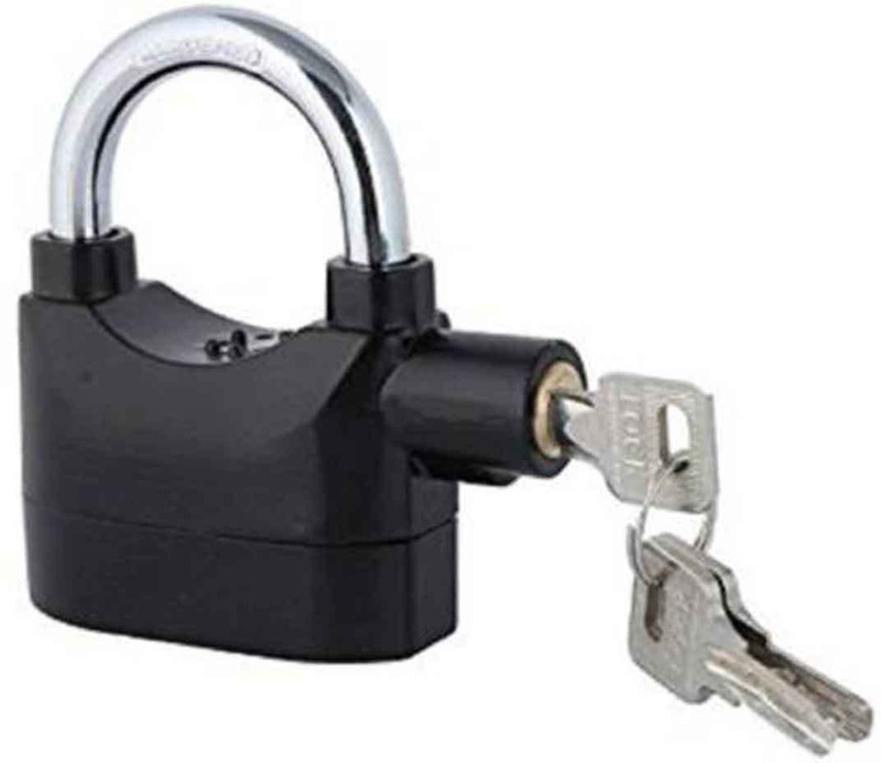 sipshoppe Anti Theft Motion Sensor Alarm Lock Lock(Black)