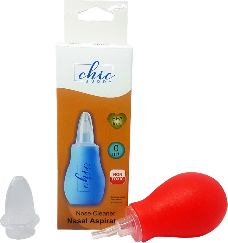 chic buddy nose cleaner Manual Nasal Aspirator(Red)