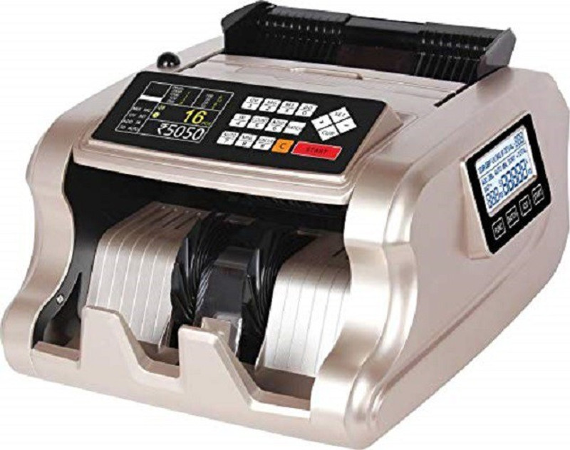 zexa Mix Note Value Counting Machine Fully Automatic with Fake Note Note Counting Machine(Counting Speed - 1000 notes/min)