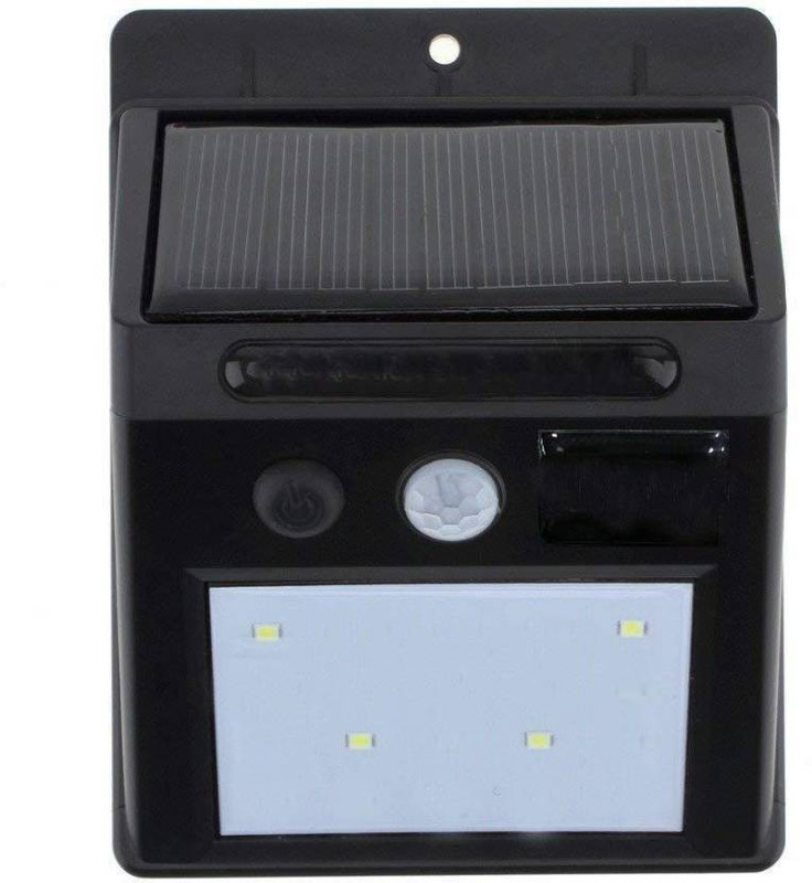roy ™ LED Power PIR Motion Sensor Wall Outdoor Waterproof Energy Saving Street Yard Path Home Garden Security Lamp Emergency Light(Black)