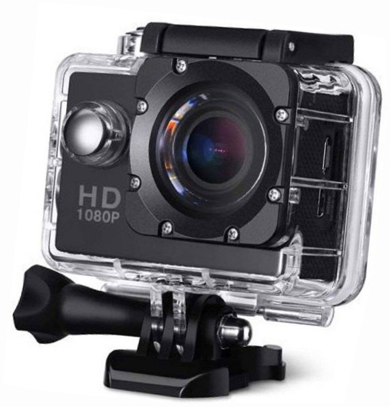 Maupin SPORT ACTION CAMERA sport Cam Waterproof Sports and Action Camera(Black, 16 MP)