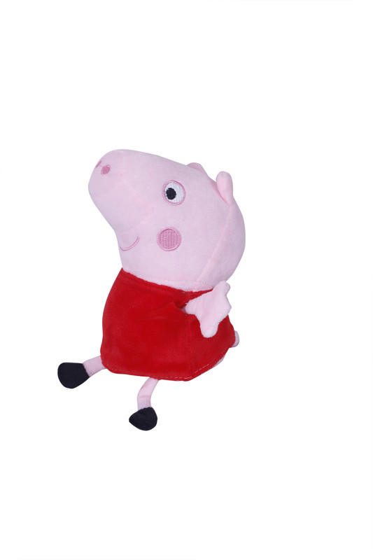 downtown tree Peppa Pig Red & Pink plush toy 17.5 cm  - 17.5 cm(Pink & Red)