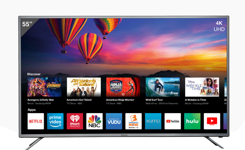 Nacson 140cm (55 inch) Ultra HD (4K) LED Smart Android TV(NS55U4K)