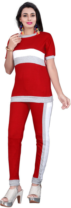 khodal Self Design Women Track Suit