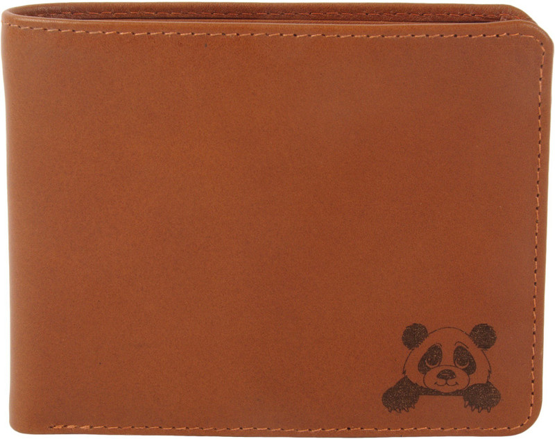 karmanah Men Brown Genuine Leather Wallet(12 Card Slots)