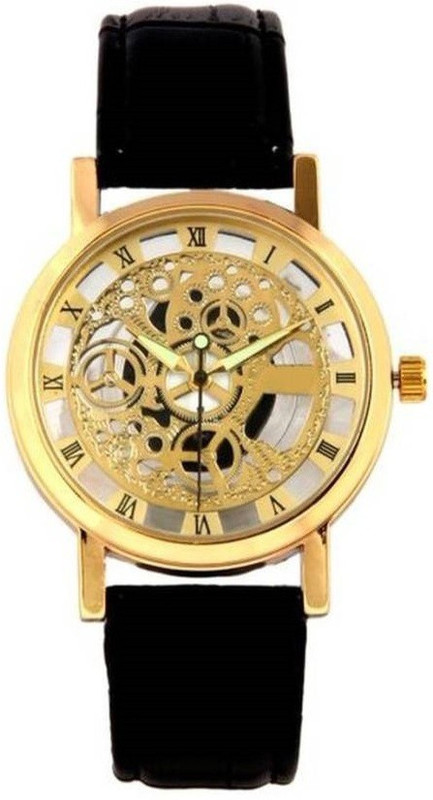 smart tech plus smart tech gold watch Analog Watch  - For Men