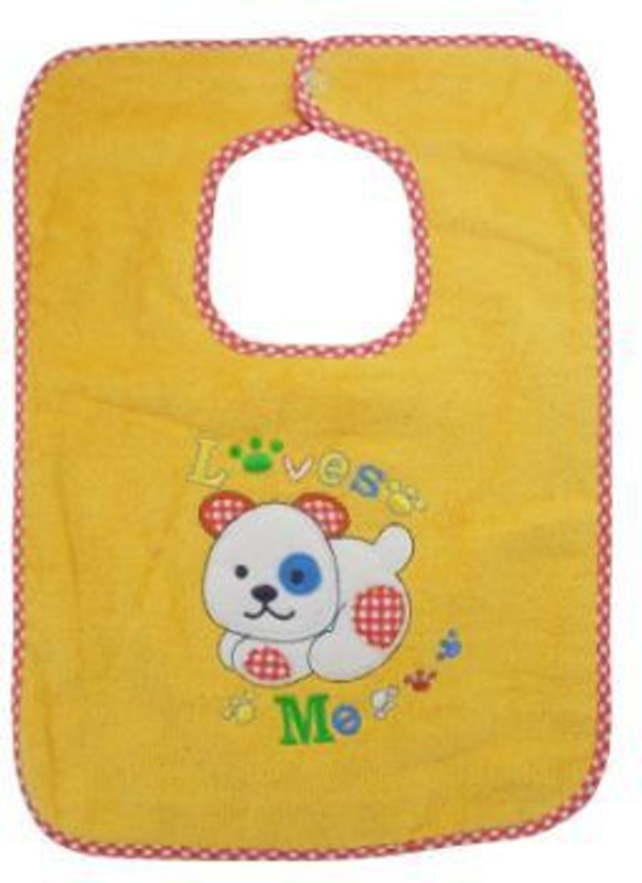 1st baby 1stbabystore new born infant Baby toddler Girls&Boys Unisex outside towel back plastic bibs(Yellow)