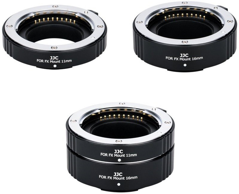 JJC Extension Tube Set for Fujifilm X Mount Camera Fuji Adjustable Macro Extension Tube(Pack of 1)