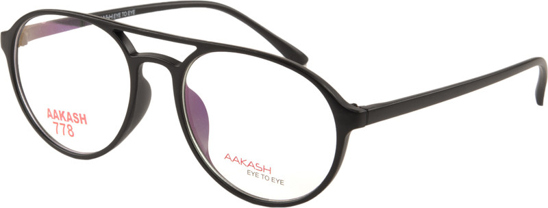 AAKASH EYE TO EYE Full Rim Round Frame(54 mm)
