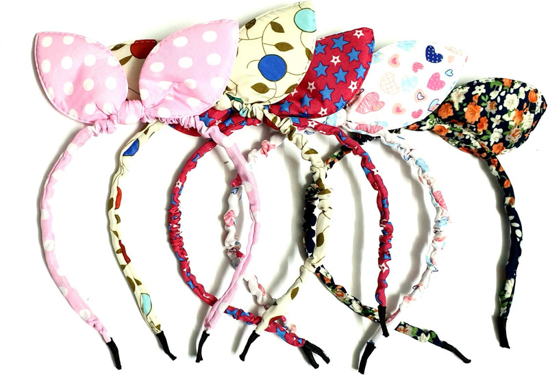 anna creations multi-coloured baby girl hairband Hair Band(Multicolor)