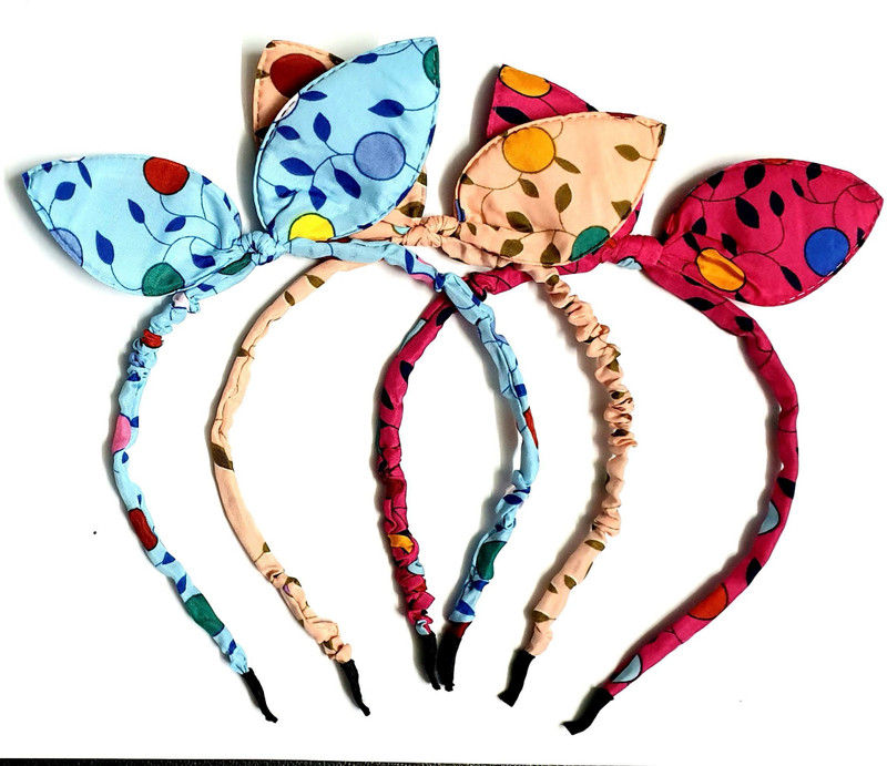 anna creations multi-coloured baby girl hairband Hair Band(Multicolor)
