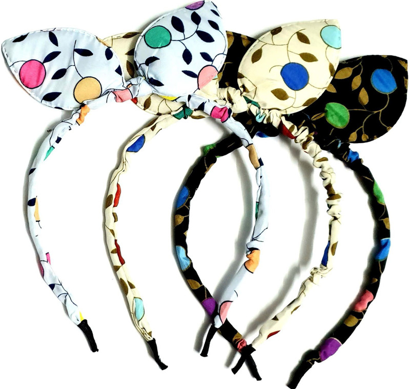anna creations multi-coloured baby girl hairband Hair Band(Multicolor)