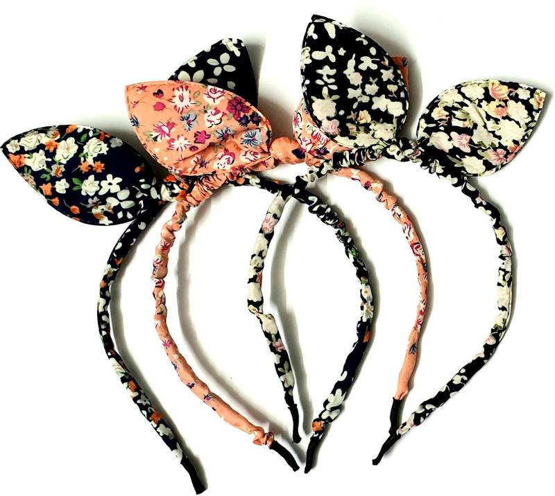 anna creations multi-coloured baby girl hairband Hair Band(Multicolor)