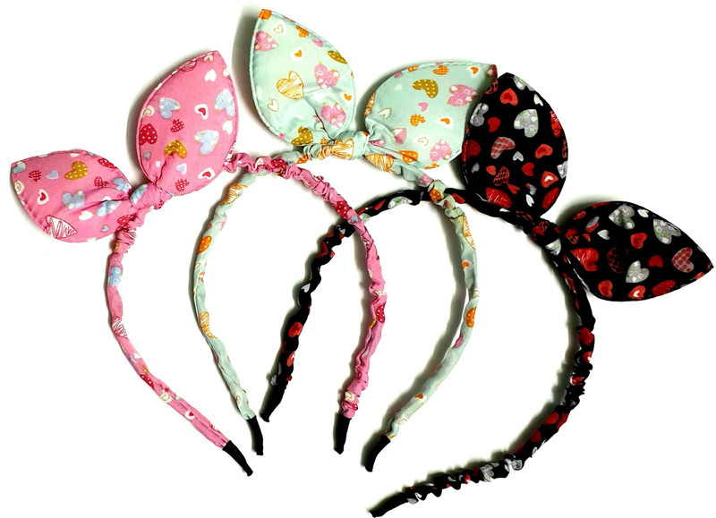anna creations multi-coloured baby girl hairband Hair Band(Multicolor)