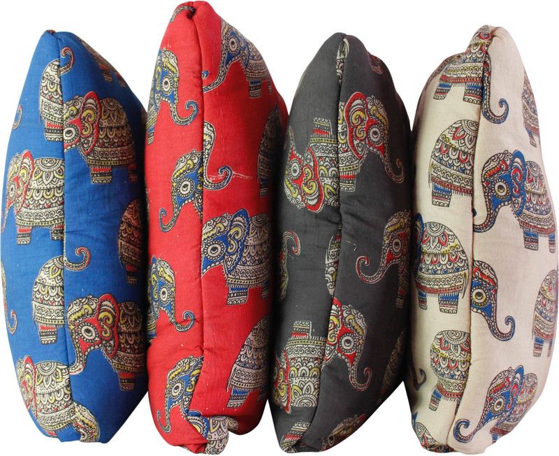 secretprojects 45-BLACK-M Polyester Fibre PRINTED Bed/Sleeping Pillow(Multicolor)