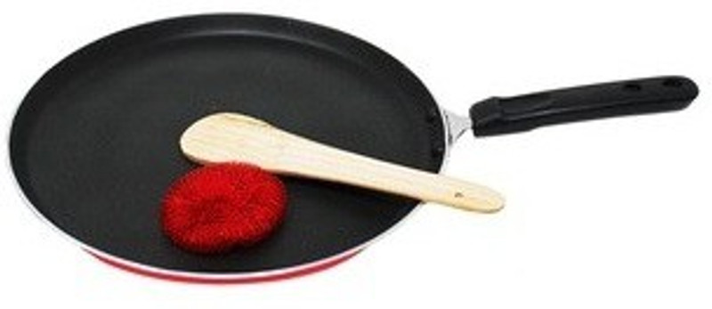 spyker Continuous Non Stick 2.6mm Thick Dosa Tawa - 26.5cm Dia Tawa 30 cm diameter (Aluminium, Non-stick) Paniarakkal Pan 30 cm diameter 1 L capacity(Aluminium, Non-stick)